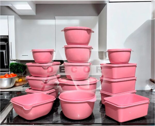 Kit Potes Para Cozinha - 15 unidades
