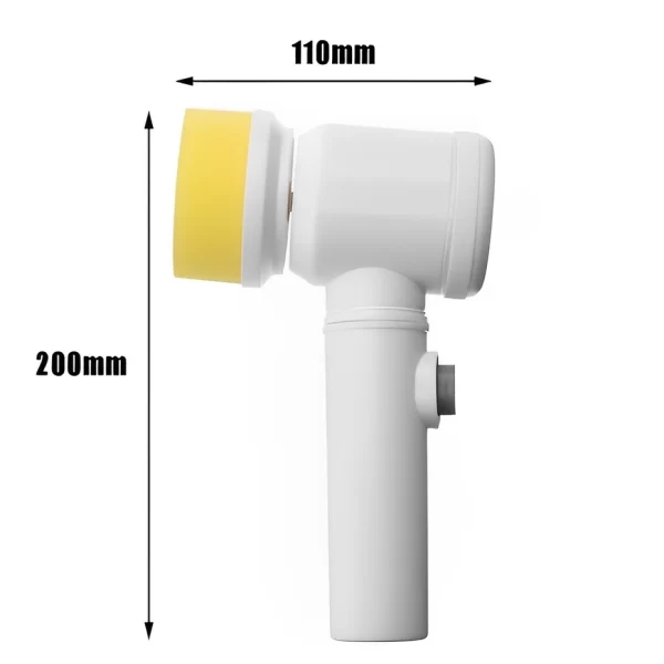 Escova Mágica De Limpeza Multifuncional Elétrica Sem Fio 5 Em 1 Ferramentas Limpas - Image 3