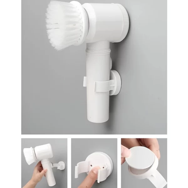 Escova Mágica De Limpeza Multifuncional Elétrica Sem Fio 5 Em 1 Ferramentas Limpas - Image 10