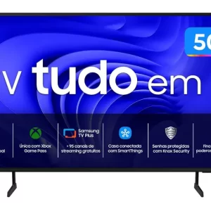 Smart TV 50” 4K UHD LED Samsung 50DU7700 - Wi-Fi Bluetooth Alexa 3 HDMI