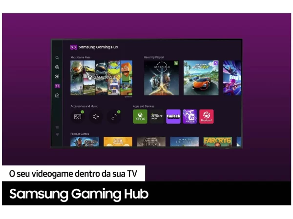 Smart TV 50” 4K UHD LED Samsung 50DU7700 - Wi-Fi Bluetooth Alexa 3 HDMI - Image 4